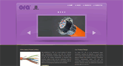 Desktop Screenshot of oracables.com